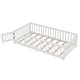 preview thumbnail 31 of 159, Wood Floor Bed with Safety Guardrails and Door