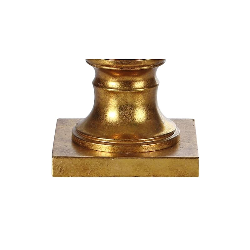 Stevens 32" Metal/Glass LED Table Lamp, Bronze (Set of 2) by JONATHAN Y