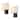 Rimiggione Modern Wall Sconce Metal with Fabric Shade  Set of 2 Lights