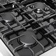 preview thumbnail 7 of 11, 36 in. Gas Cooktop in Stainless Steel with 6 Italian Made Burners