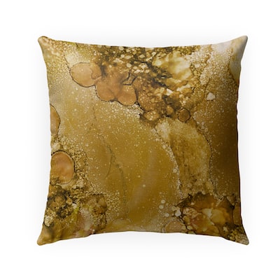 MARINE BUBBLES BROWN Indoor|Outdoor Pillow By Kavka Designs