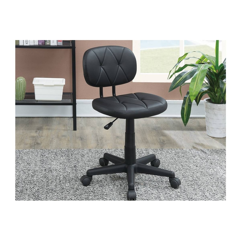 Armless office desk chair 2025