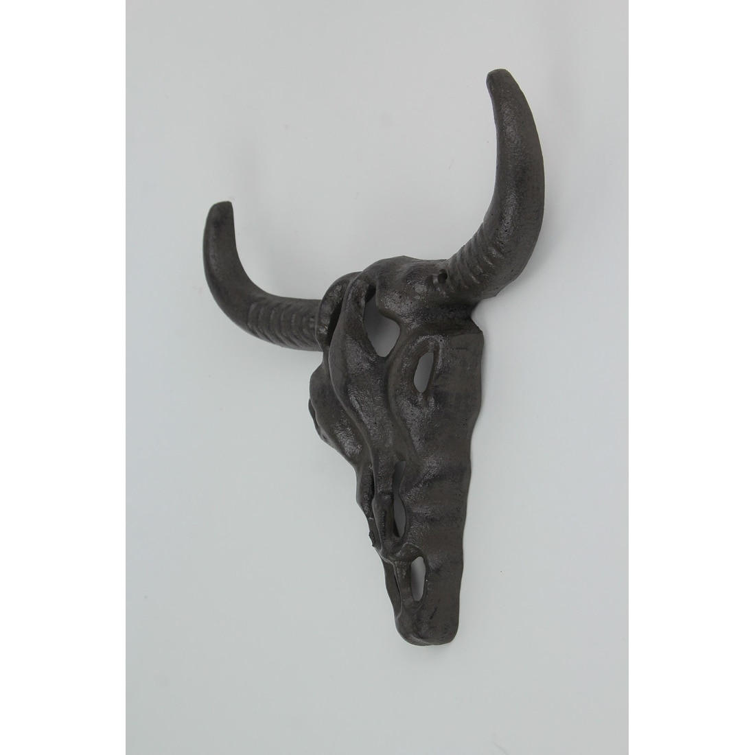 Shop Rustic Cast Iron Cow Skull Wall Hanging Long Horn Sculpture