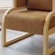 preview thumbnail 18 of 35, Corvus Danzig Teddy Fabric 1-Piece Accent Chair
