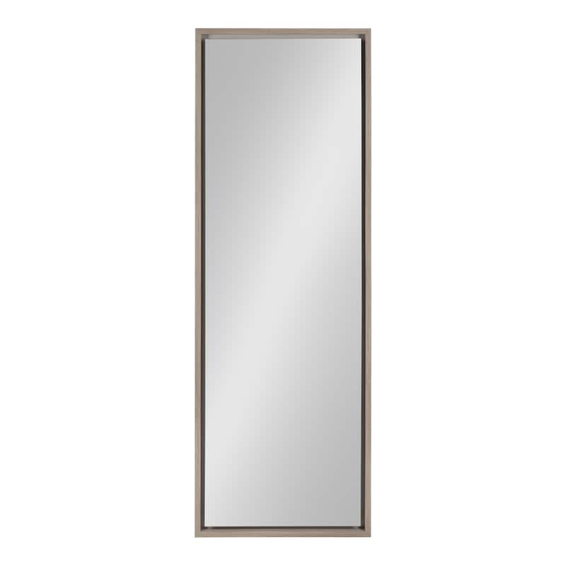 Kate and Laurel Evans Framed Wall Panel Mirror - 16x48