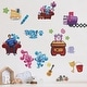 preview thumbnail 3 of 4, Blue & Pink & Purple Blue's Clues Wall Decals by RoomMates