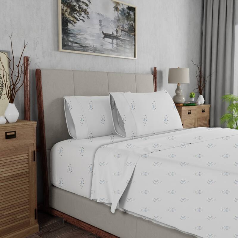 Color Sense Cotton 225TC Silky Wrinkle Resistant Sheet Set