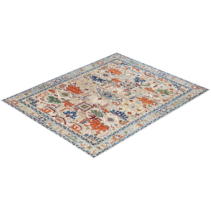 Serapi One-of-a-Kind Hand-Knotted Area Rug - Beige - 7' 11" x 9' 9"