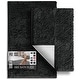 preview thumbnail 147 of 197, Hearth & Harbor Non-Slip Super Plush Chenille Bathroom Rugs