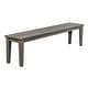 preview thumbnail 4 of 8, Uttermost Forsyth Dark Gray Outdoor Bench