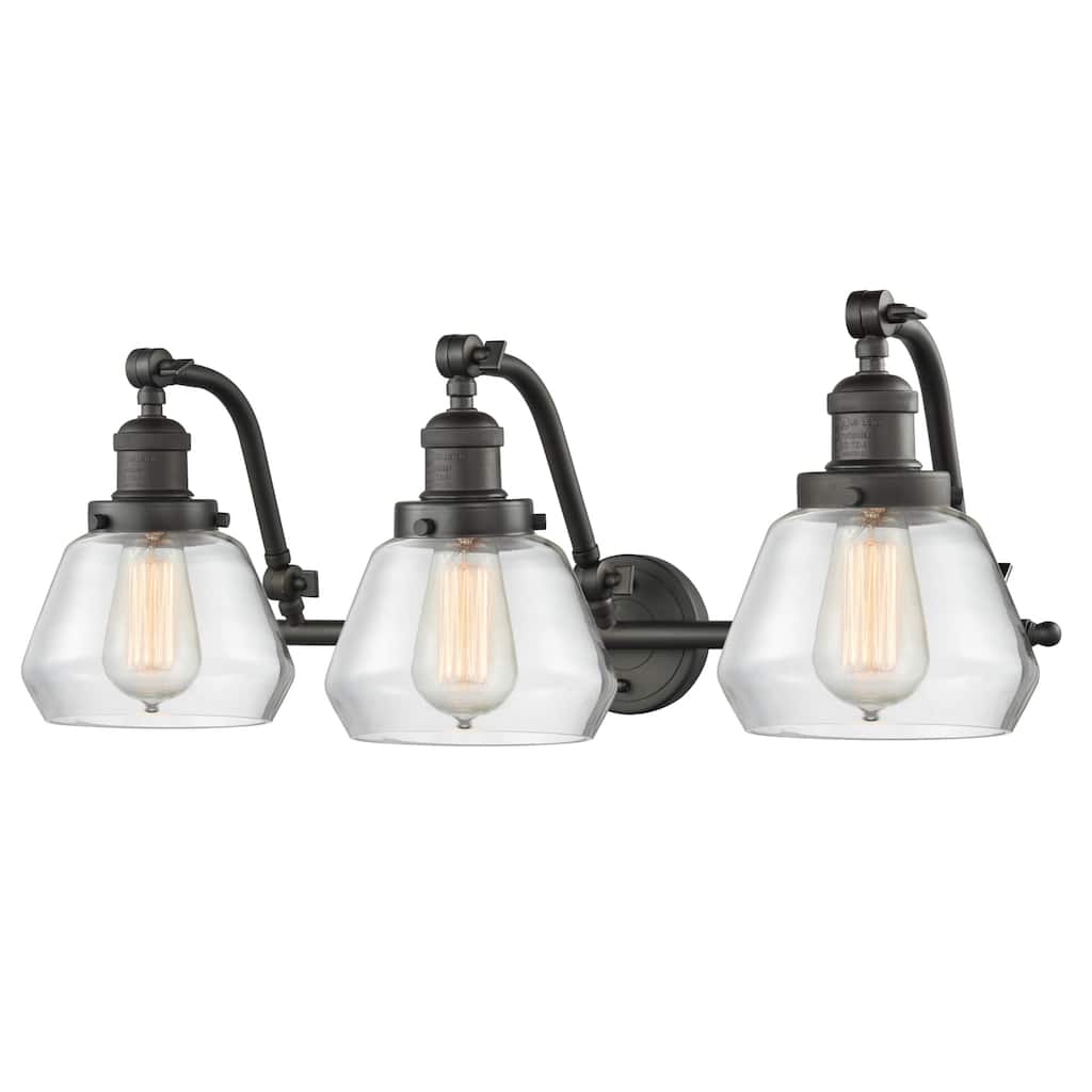 Innovations Lighting Fulton 3 Light 28" Wide Bathroom Vanity Light