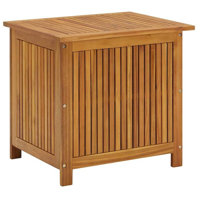 vidaXL Outdoor Storage Box, Solid Acacia Wood