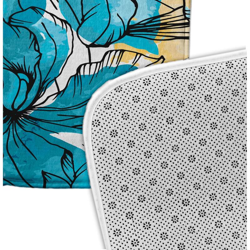 Zentangle Bath Mat
