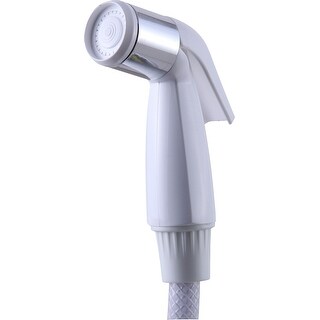 Delta RP39364 White with Chrome Band Spray and Hose Assembly - Natural ...