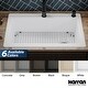 preview thumbnail 42 of 86, Karran Drop-In Quartz 33 in. 1-Hole Single Bowl Kitchen Sink Kit