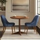preview thumbnail 29 of 49, INK+IVY Nola Upholstered Dining Side Chairs with Cutout Back design (Set of 2)
