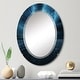 preview thumbnail 6 of 13, Designart "Ethereal Lightning V" Nautical & Beach Modern Wall Mirror 20in.x30in.
