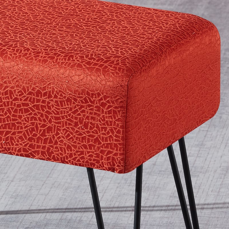 Serenta Jacquard Retro Ottoman