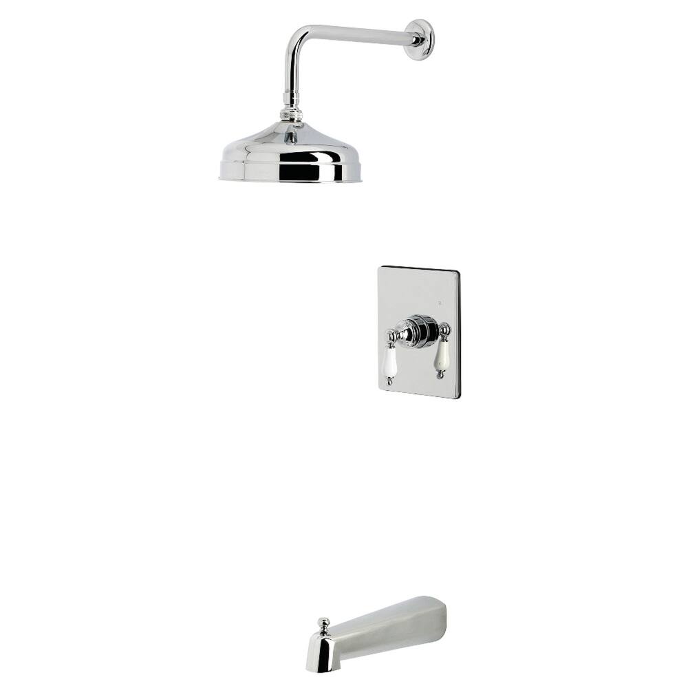 Kingston Brass Single-Handle Pressure Balanced Tub and Shower Faucet