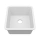 preview thumbnail 42 of 47, 16" x 18" Quartz Single Bowl Sink Drop-In/Undermount Granite Composite - 16"x18"