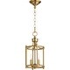 preview thumbnail 2 of 2, Quorum International Rossington 2 Light 8" Wide Taper Candle Mini Aged Brass