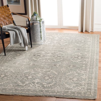 SAFAVIEH Couture Handmade Sivas Stiliana Traditional Oriental Wool Rug with Fringe