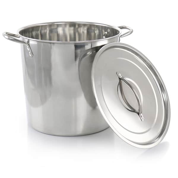 Big Cooking Pot Stainless Steel Lid High Body Stock Pot Soup Pot - China  Cookware Set and Soup Pot price