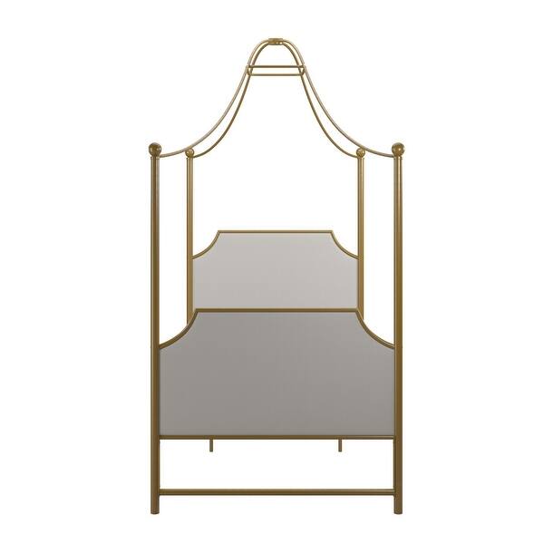 Little Seeds Monarch Hill Gold Clementine Canopy Bed Overstock 20303448