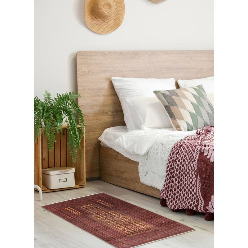 Teimani Beige Rug 2'10" x 4'9" - 2'10 x 4'9