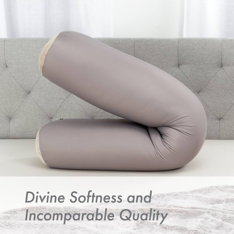Cover Only - Body Pillowcase - Spandex/Nylon Blend for Silky Touch