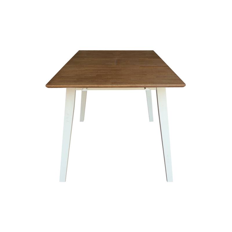 International Concepts Solid Wood 60" Butterfly Extension Dining Table