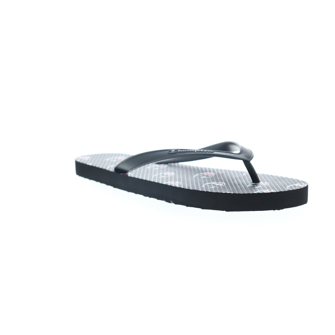 champion white flip flops