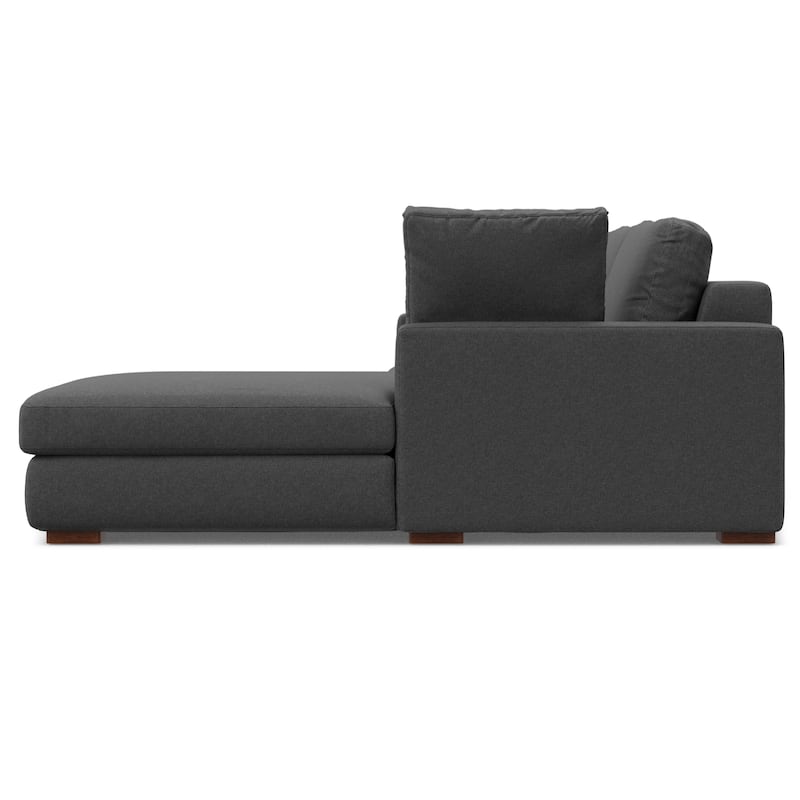 WYNDENHALL Roscoe Right-Facing Sectional in Tightly Woven Performance Fabric