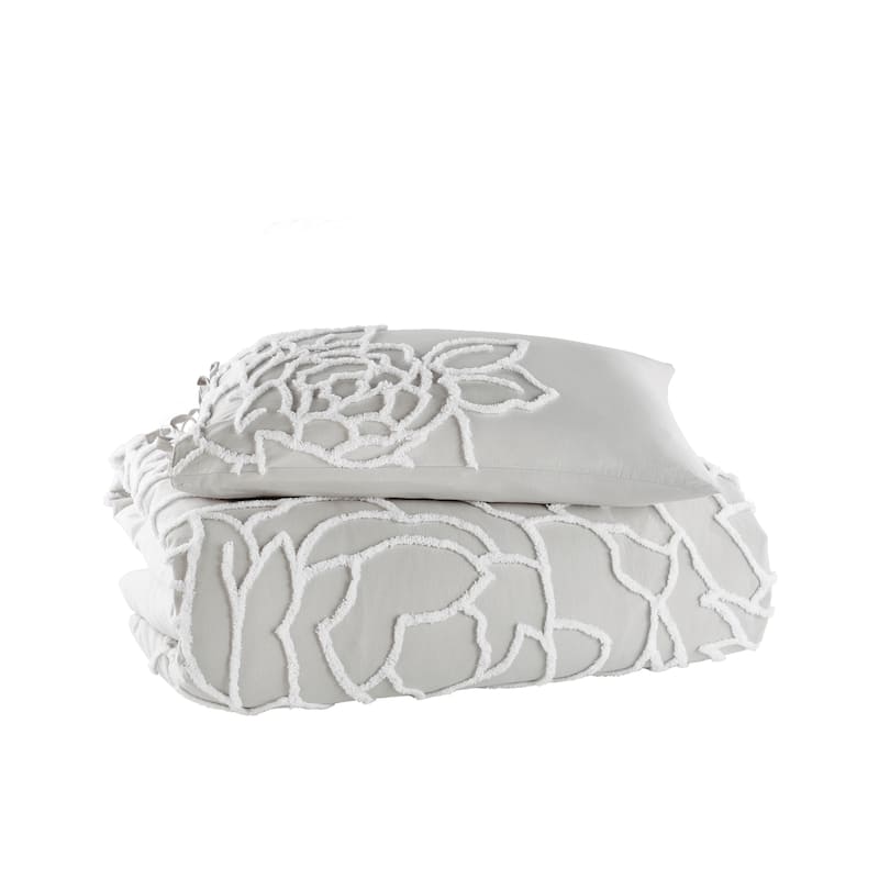 Peri Home Chenille Rose Comforter Set