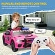 preview thumbnail 6 of 21, 12v Kids ride on police car W/Parents Remote Control,anti-collision bar,Front& top and Four wheel suspension
