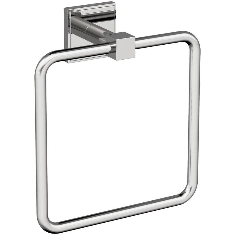 Amerock Appoint 7-1/16" Wall Mounted Towel Ring - Chrome