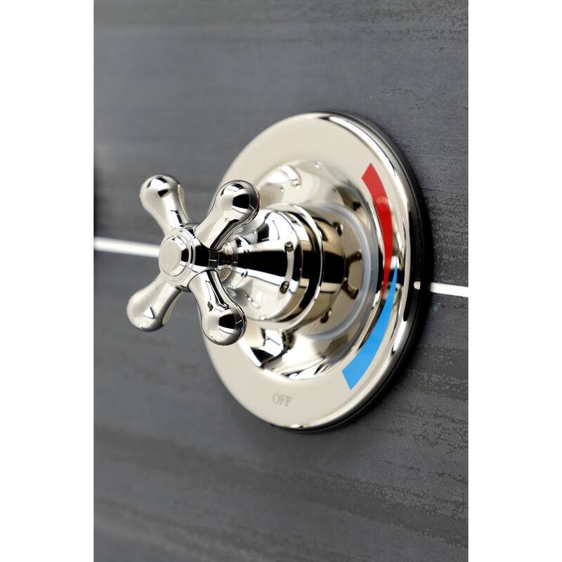 Kingston Brass Vintage Pressure Balanced Two-Handle Tub and Shower Faucet