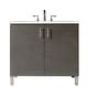 preview thumbnail 1 of 33, James Martin Vanities Metropolitan 36" Single Vanity, Silver Oak