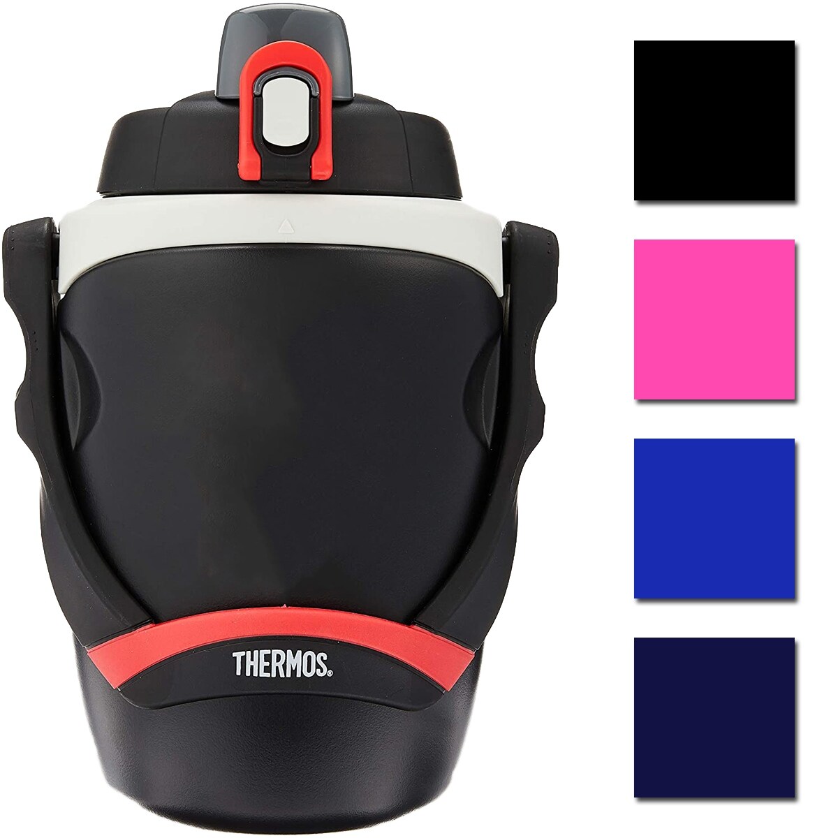 Thermos 64 oz. Foam Insulated Flip-Up Lid Hydration Water Bottle - N/A -  Overstock - 21159043