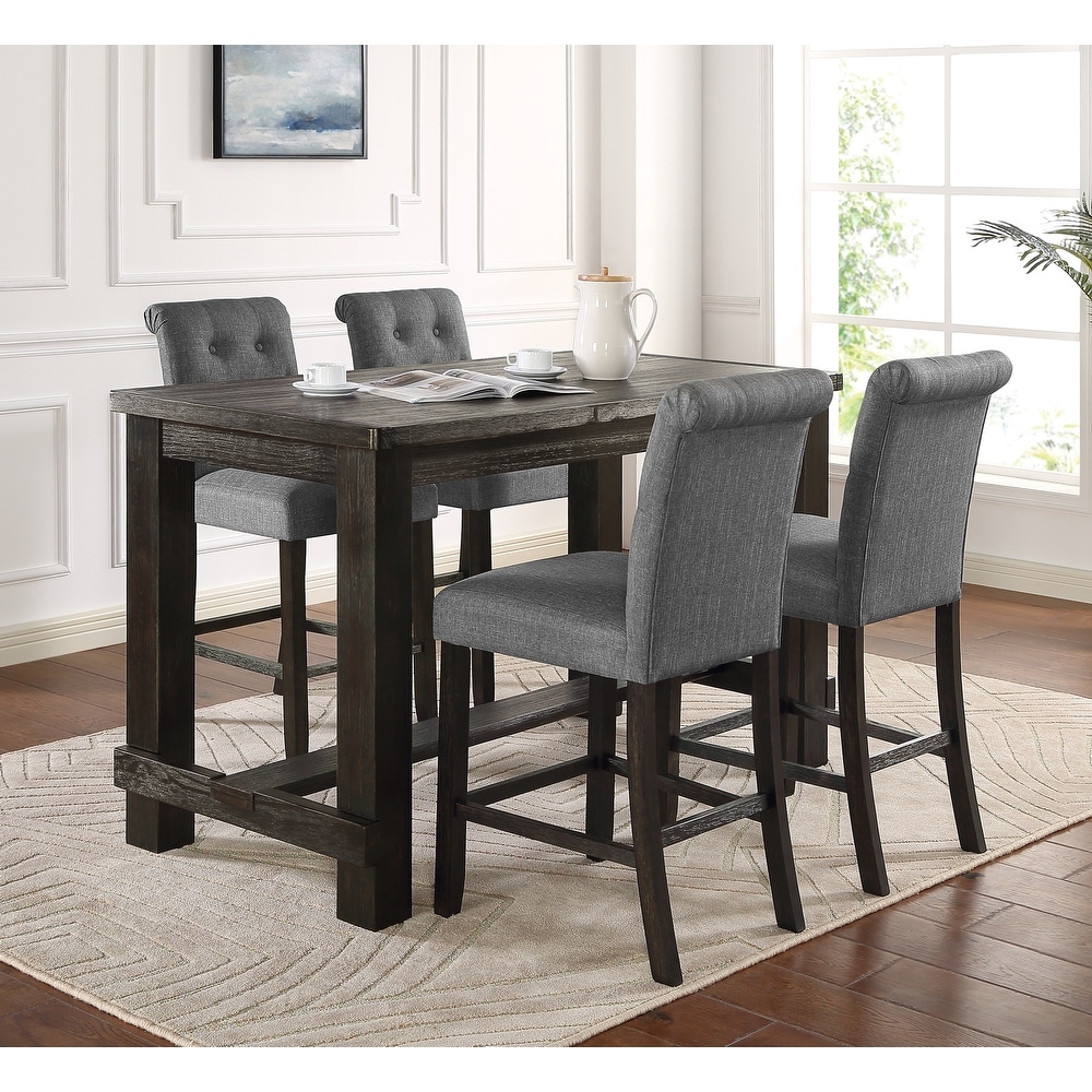 Grey high new arrivals top dining table