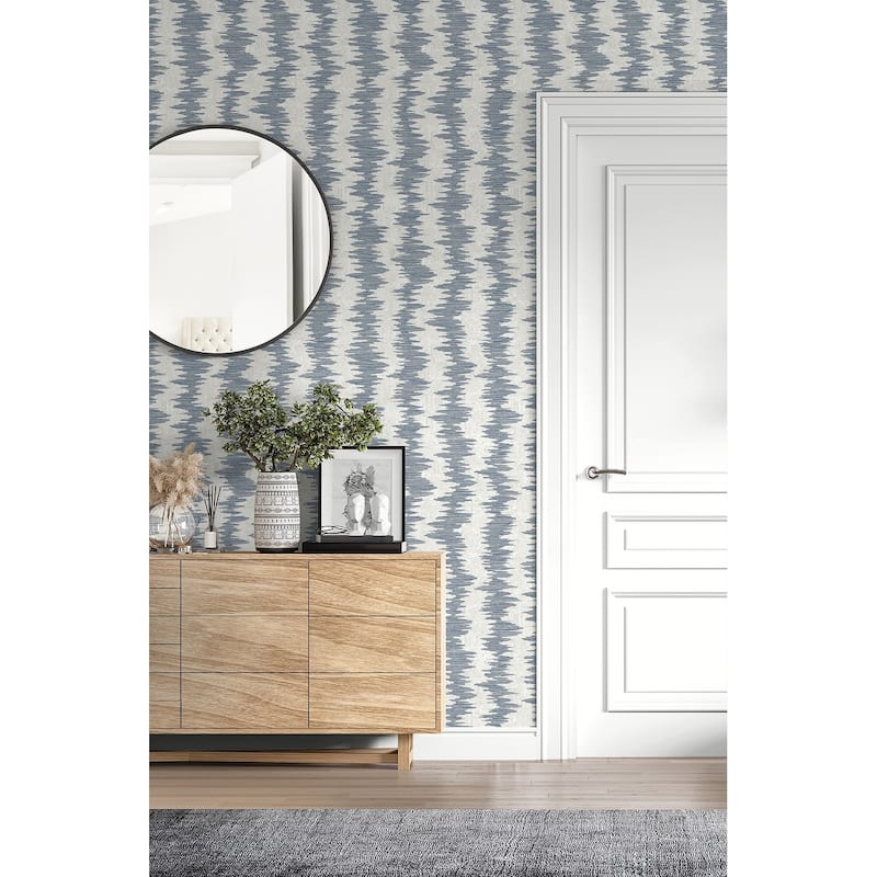 Seabrook Designs Noctara Faux Non-Woven Unpasted Wallpaper