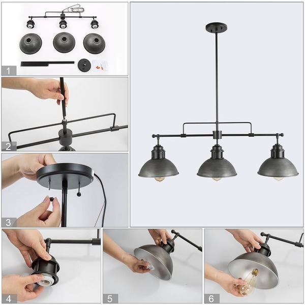 Wayfair industrial outlet pendant lights