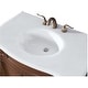 preview thumbnail 9 of 9, Elegant Lighting VF-1047-VW Windsor 36" Free Standing Single Basin