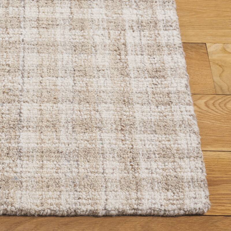 SAFAVIEH Handmade Ebony Katarin Contemporary Wool Rug