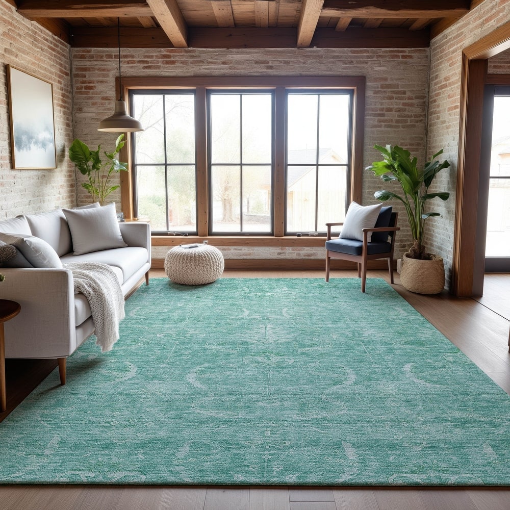 Premium Washable Super Soft Vintage Traditional Mayfield Rug