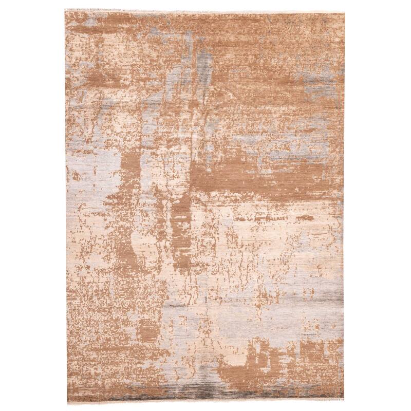 ECARPETGALLERY Hand-knotted Legacy Brown Rug - 8'9 x 11'10