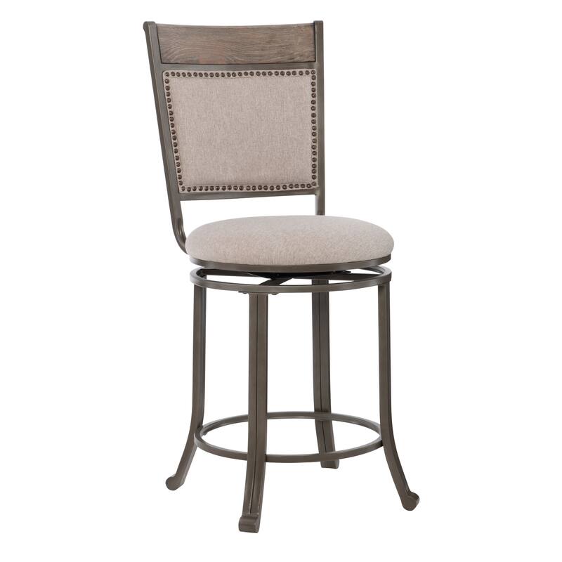 Linon Franklin Swivel Counter Stool