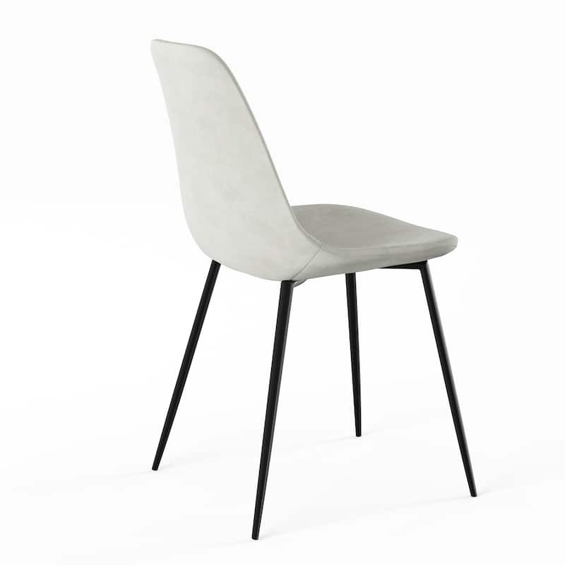Maxine Velvet Side Chairs (Set of 2)