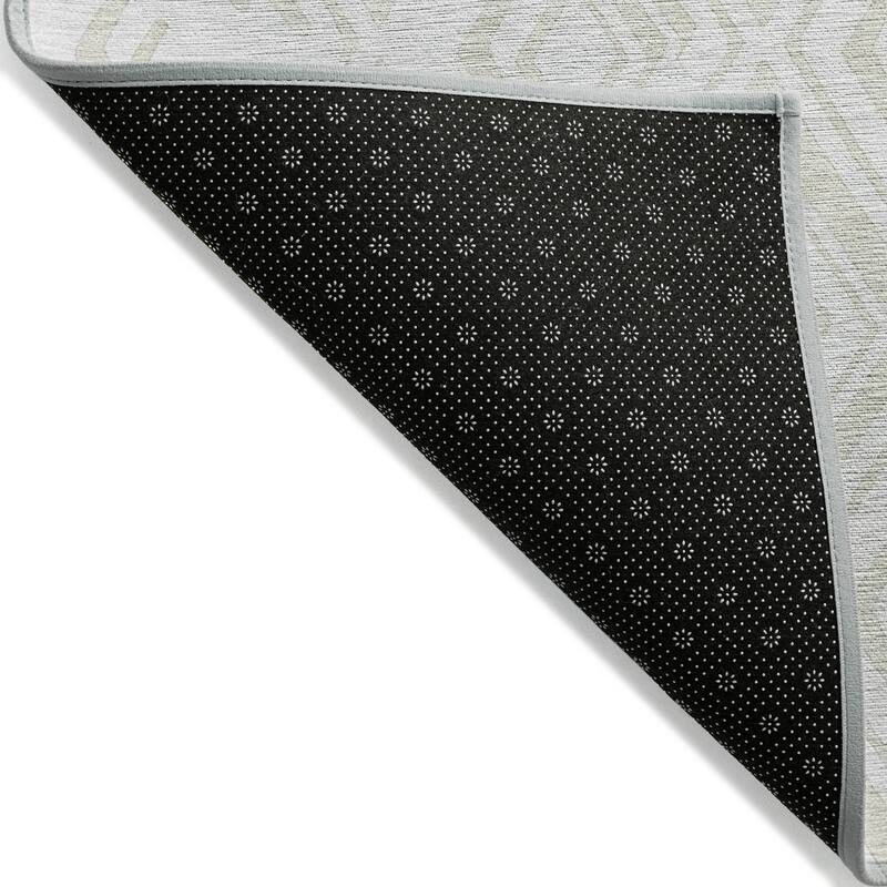 Machine Washable Indoor/ Outdoor Chantille Diamonds Ombre Rug