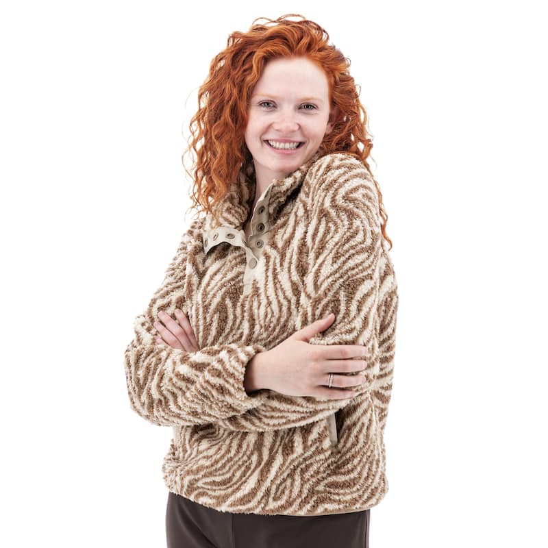 Aventura Women's Fusion Fleece Pullover - Chanterelle - XL